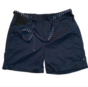 NWOT Basic Editions Women's Size Lage Dark Blue Shorts